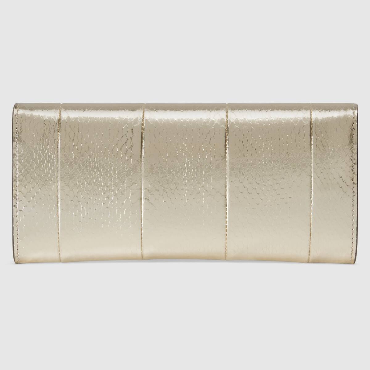 Broadway snakeskin clutch with Double G - 3