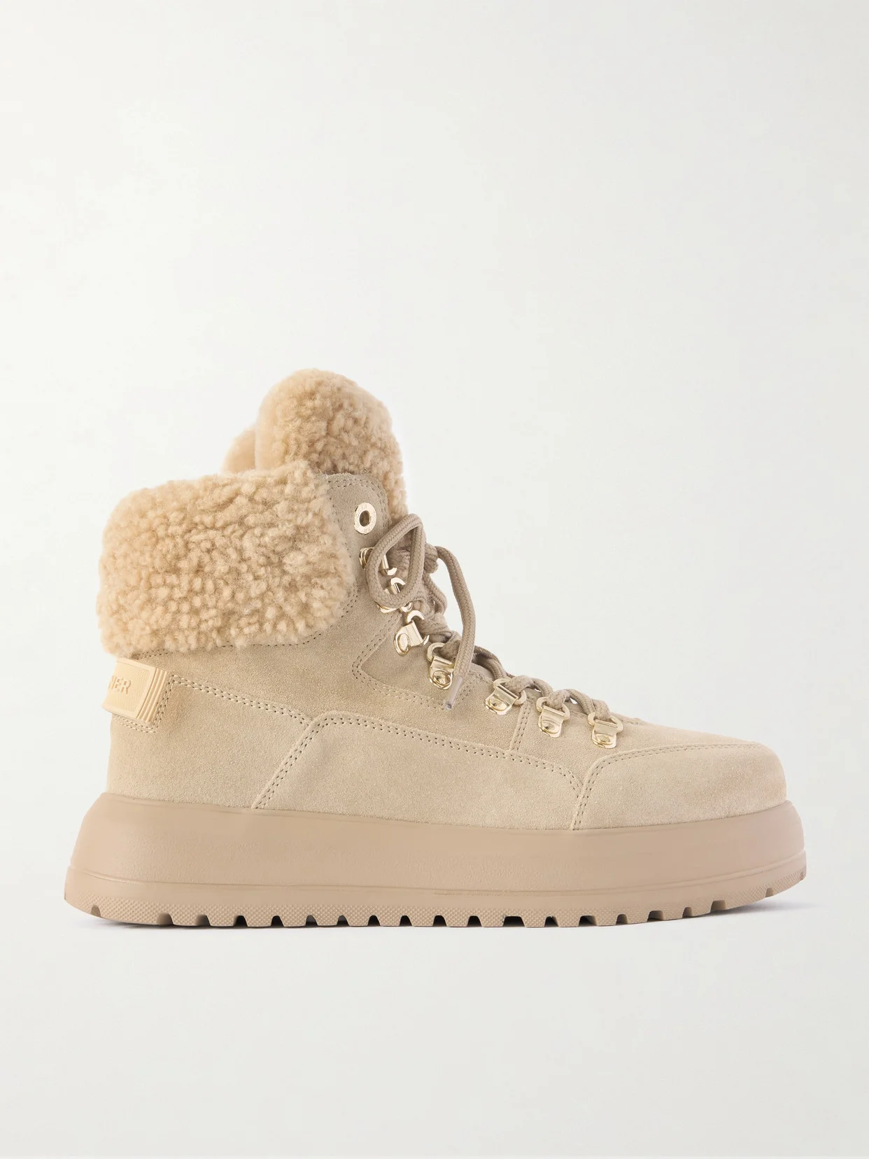 Antwerp Shearling-lined Suede Ankle Boots - 1