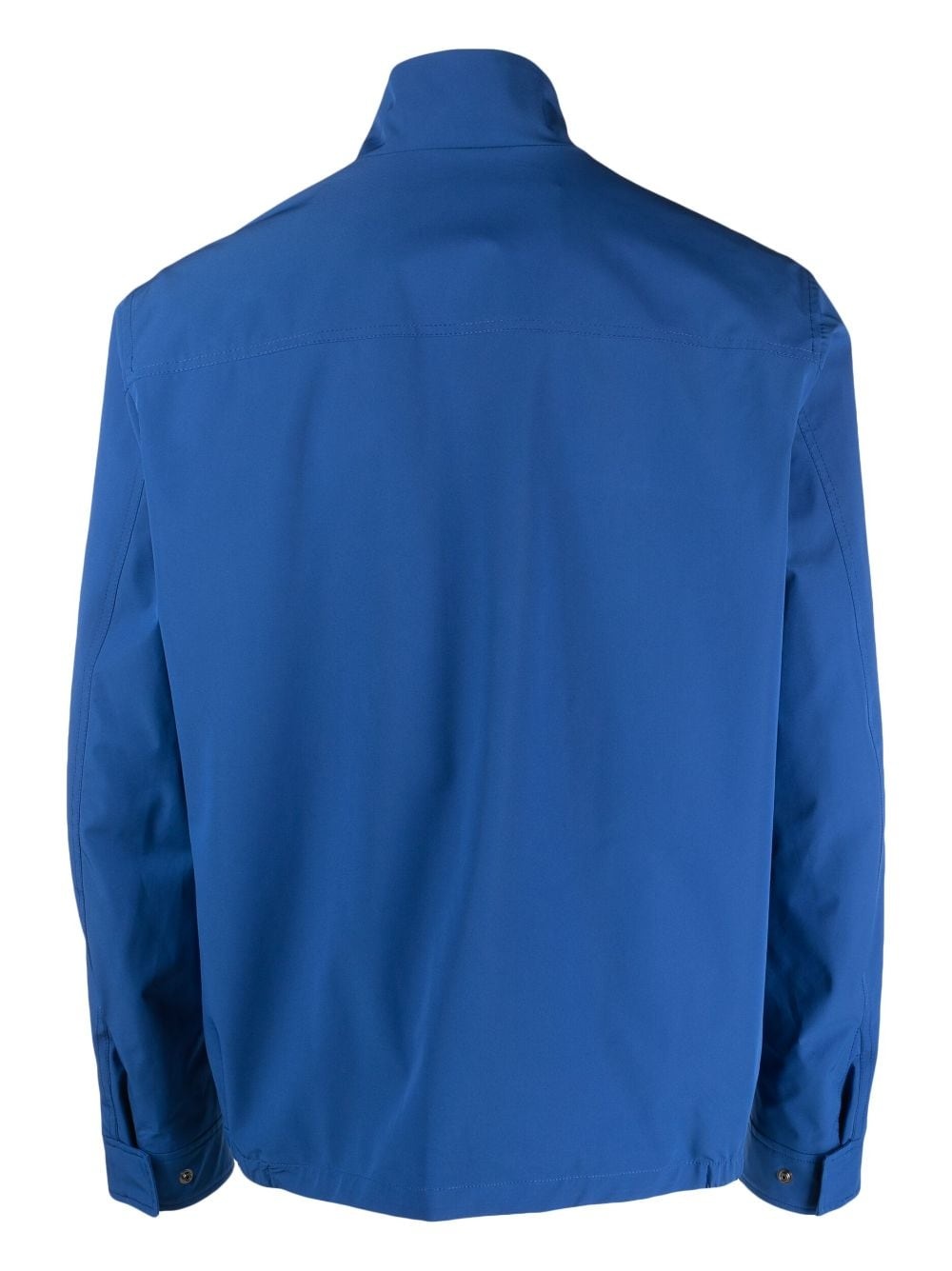 logo-patch zip-up jacket - 2