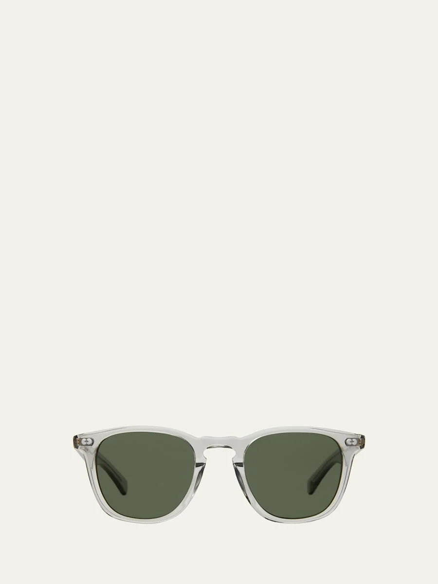 Men's Brooks x Sun Keyhole-Bridge Square Sunglasses - 1