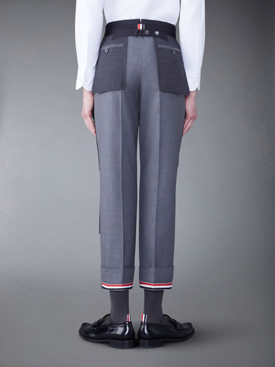 Thom Browne Twill Classic Backstrap Trouser outlook