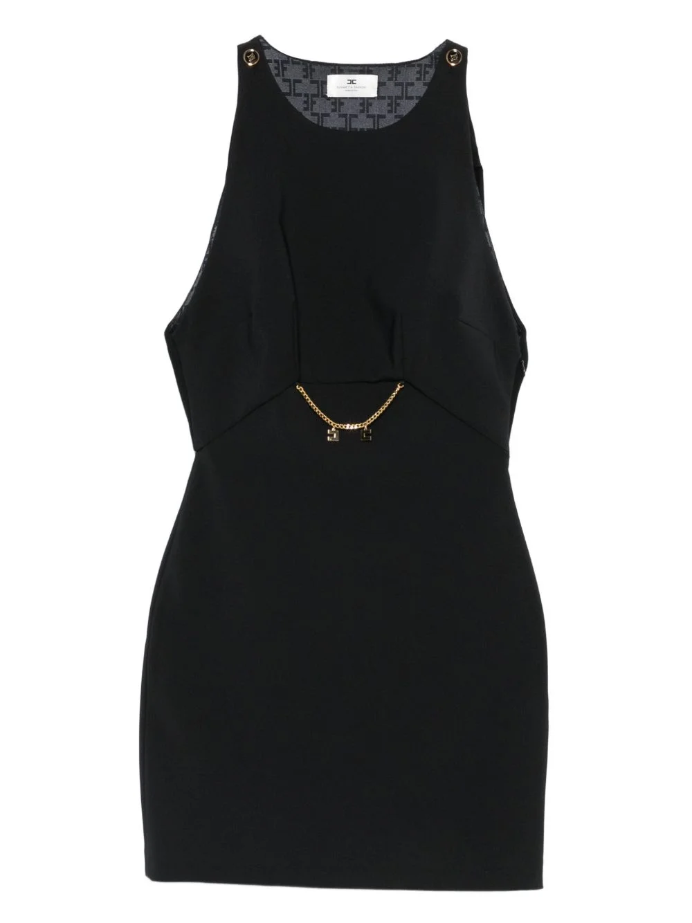 layered mini dress - 1