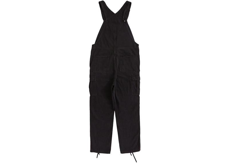 Supreme Supreme Cargo Denim Overalls Black outlook