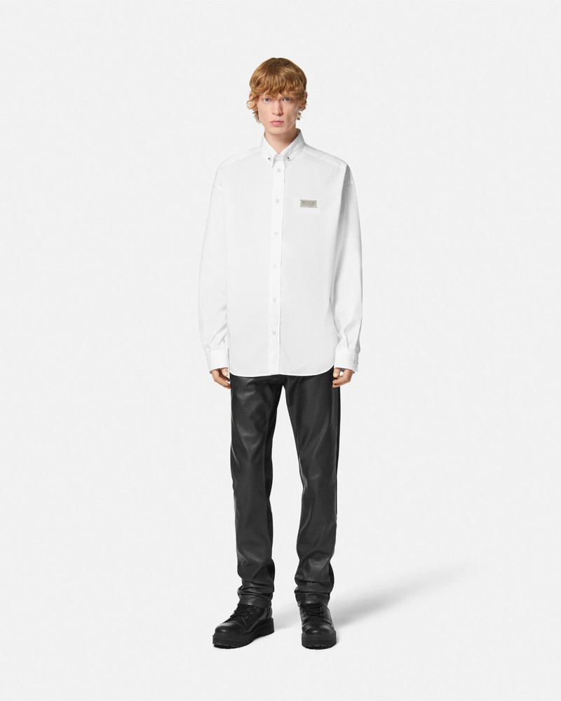 VERSACE JEANS COUTURE Piercing Relaxed-Fit Shirt outlook