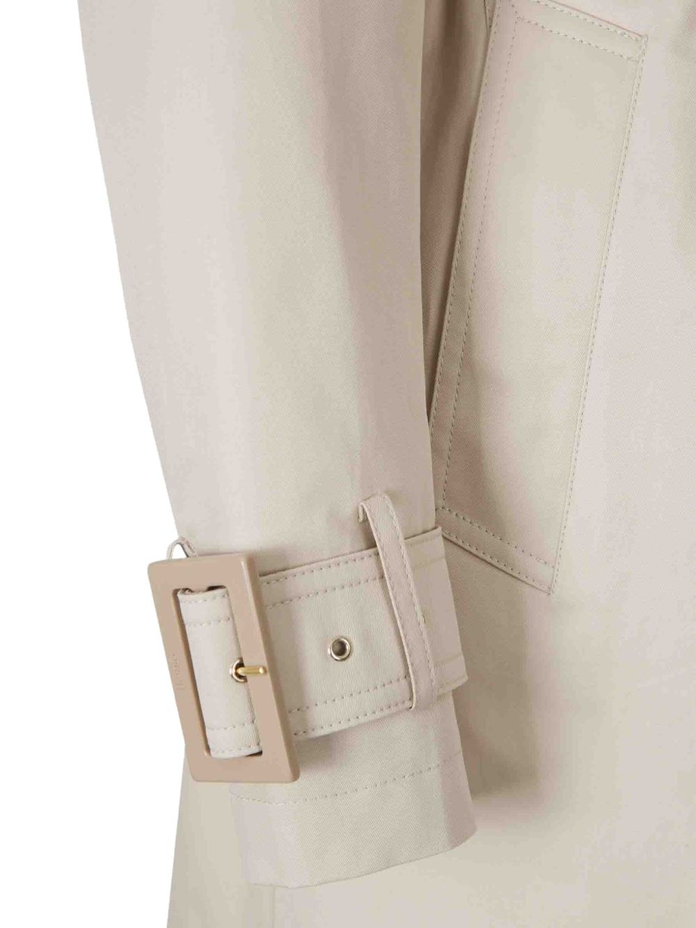 cotton trench coat - 5