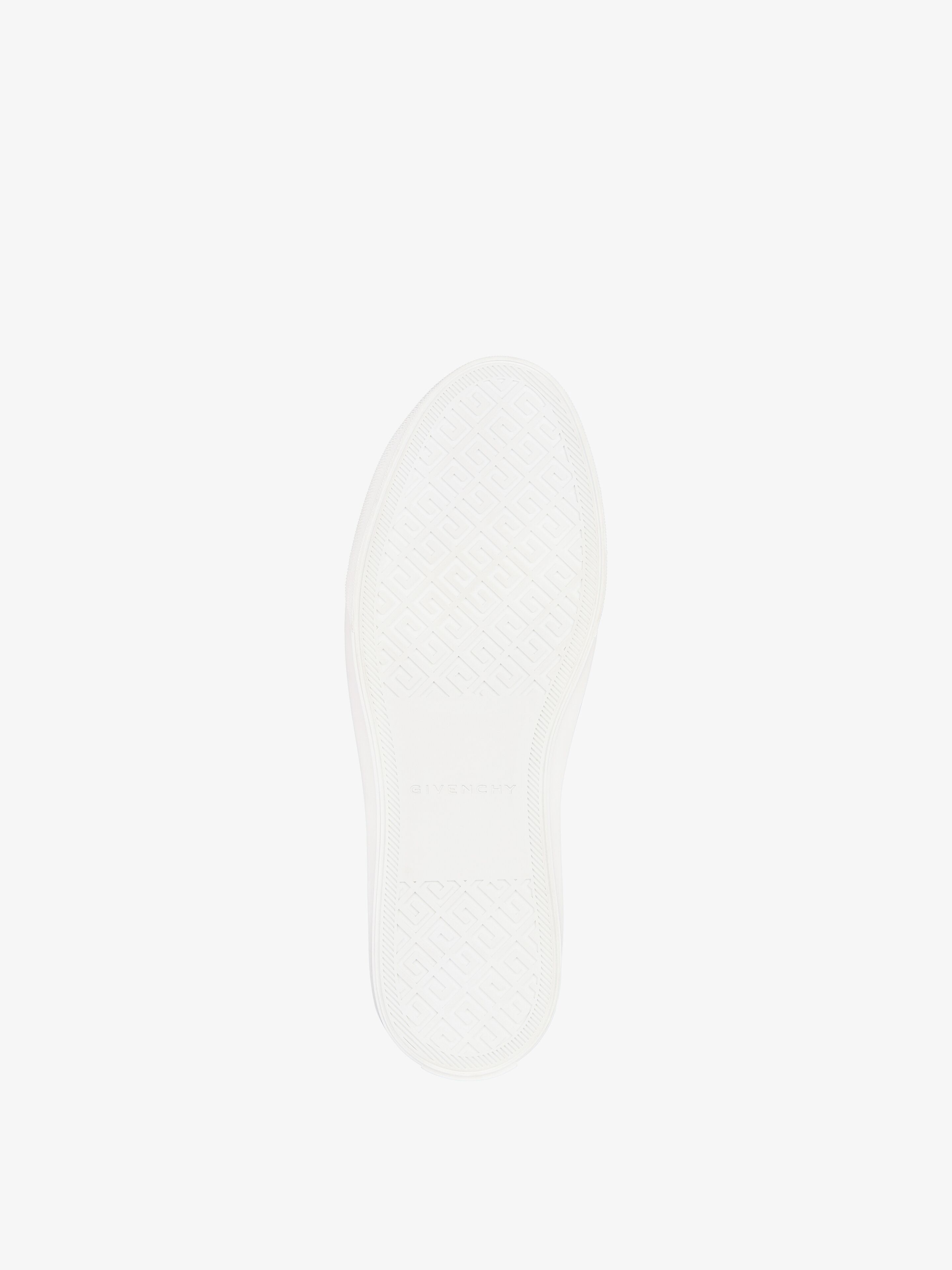 CITY SNEAKERS IN PRINTED 4G DENIM - 5