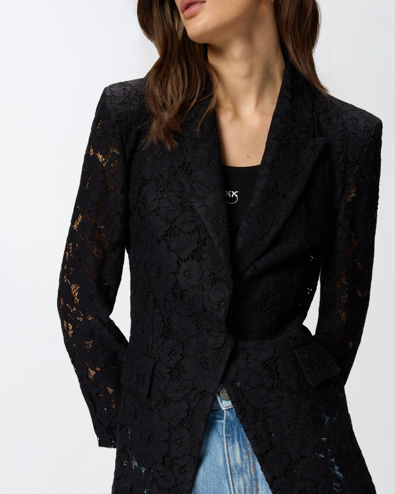 LACE BLAZER WITH JEWEL BUTTONS 6