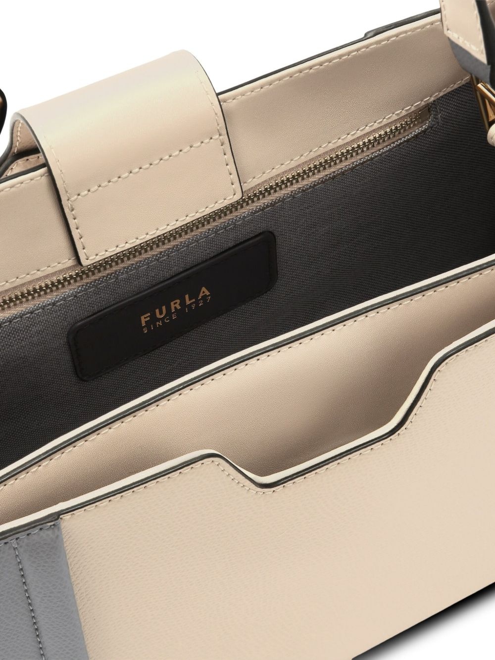 leather tote bag - 4