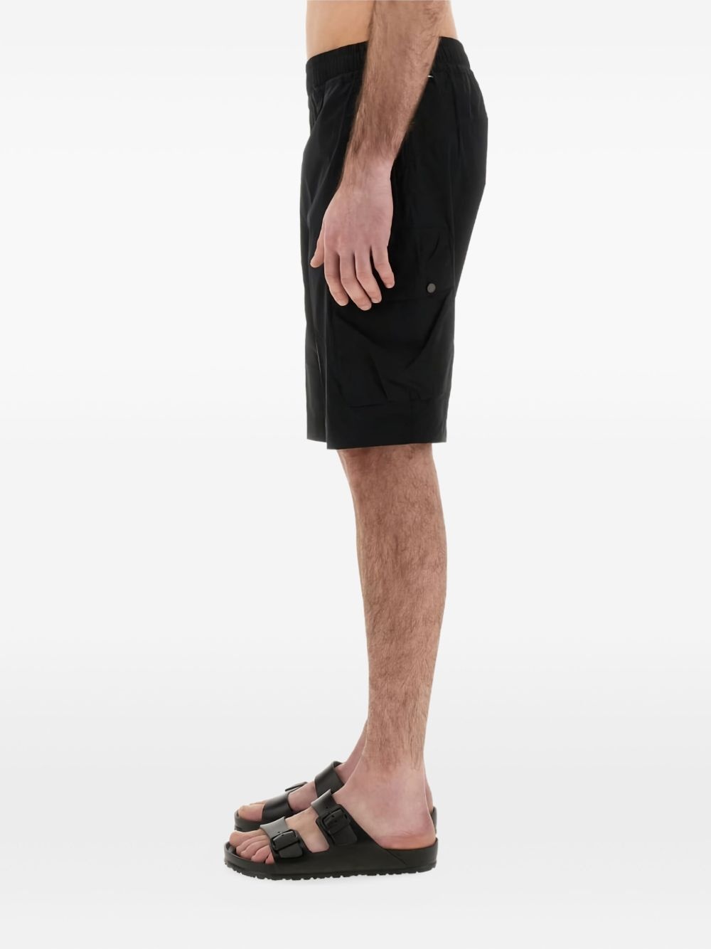 elasticated-waist cargo shorts - 2