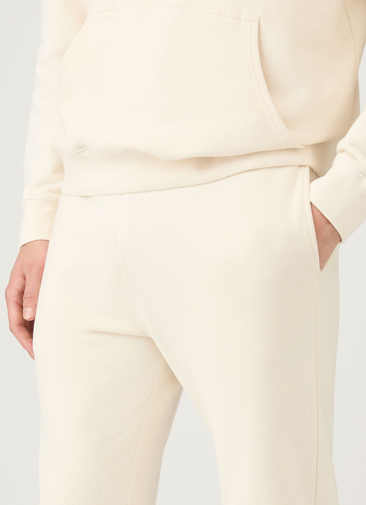 Undyed Loopback Track Pant - 6