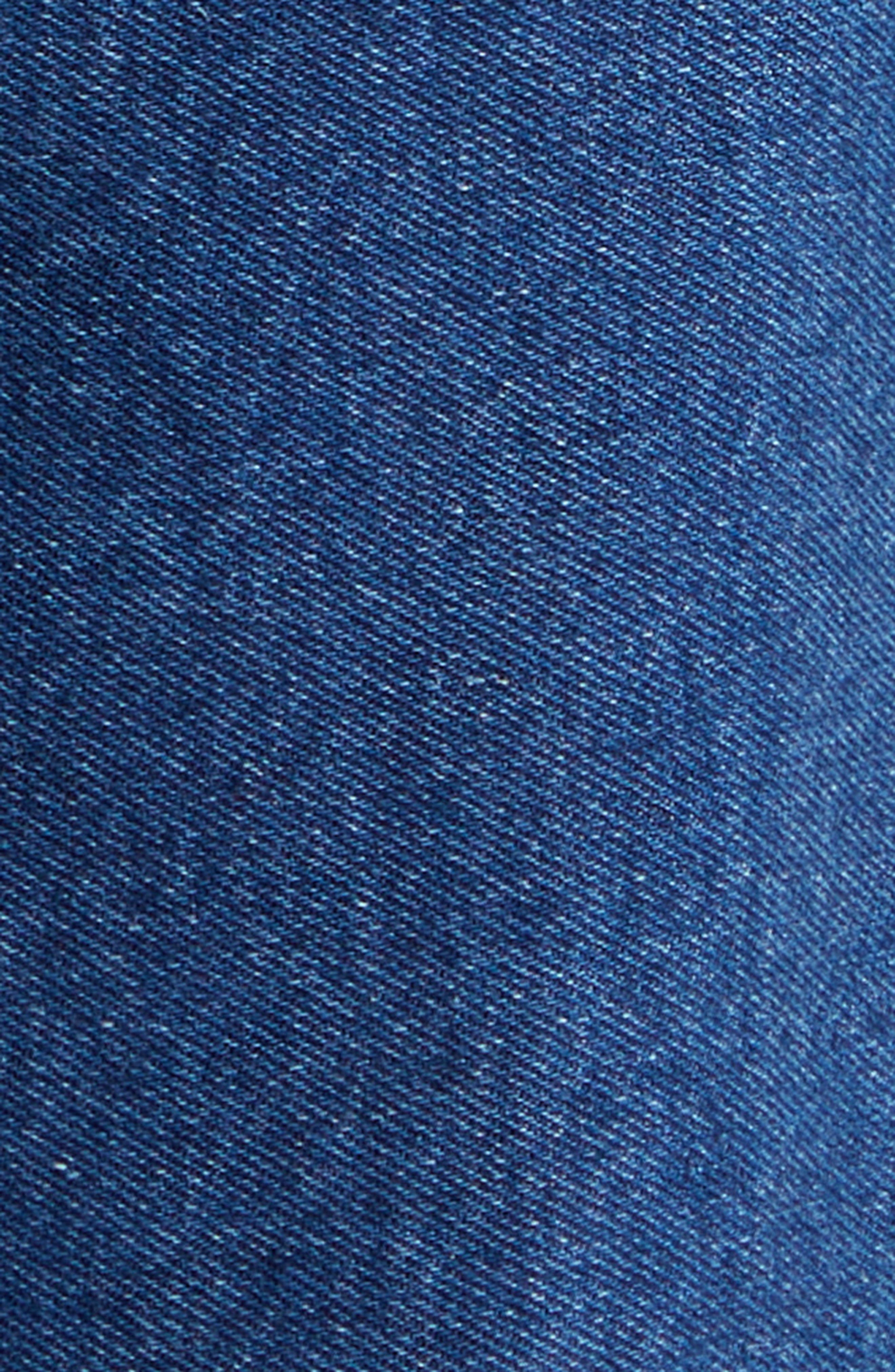 Embroidered Denim Jacket - 6