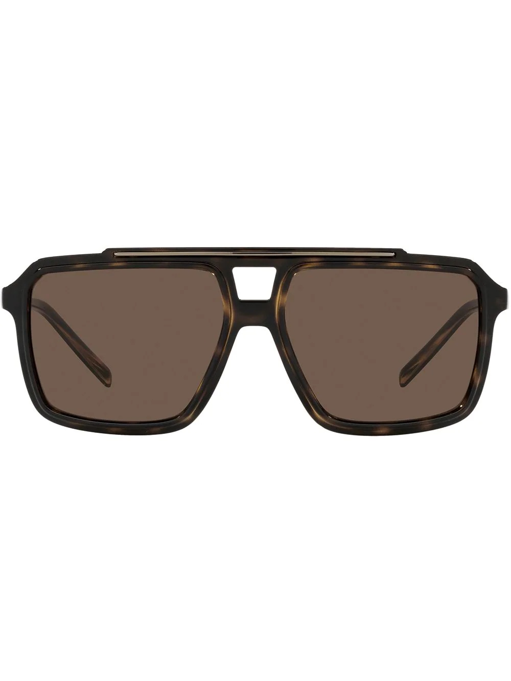 square-frame sunglasses - 1