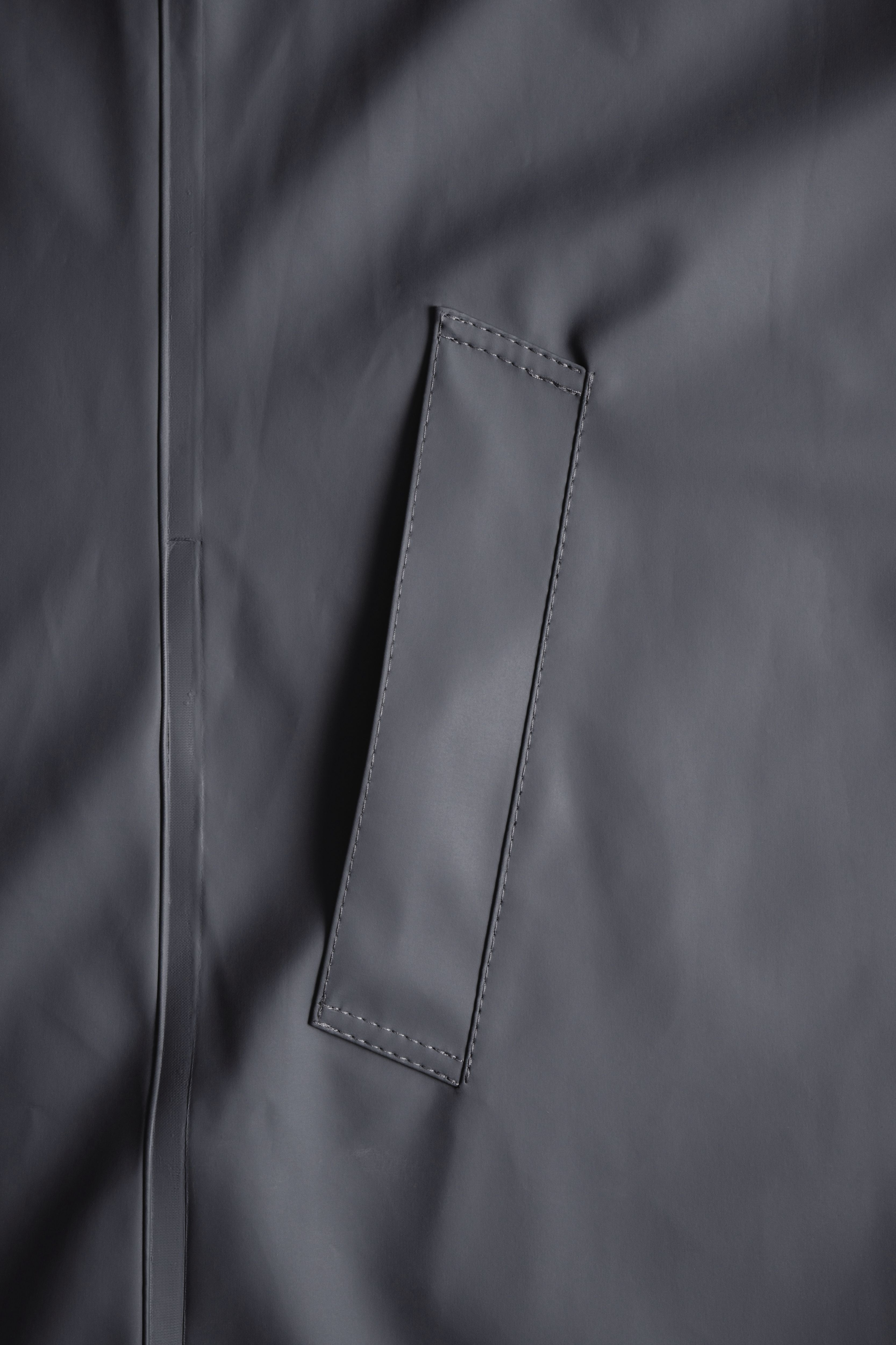 Stockholm Long Raincoat Charcoal - 9