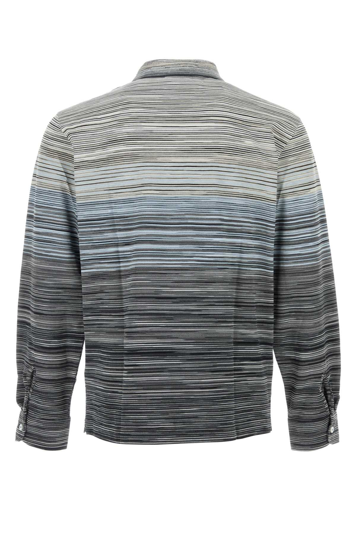 Missoni Men Embroidered Piquet Polo Shirt - 2
