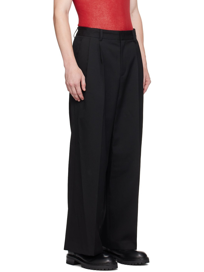 JUUN.J Black Denim Skirt Layered Trousers outlook