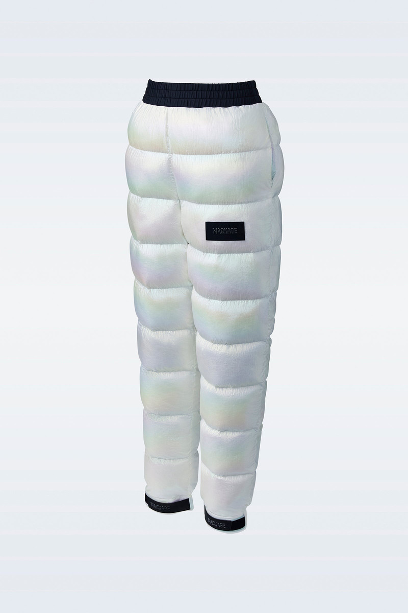 ALISON-PRL Down quilted technical pants 1