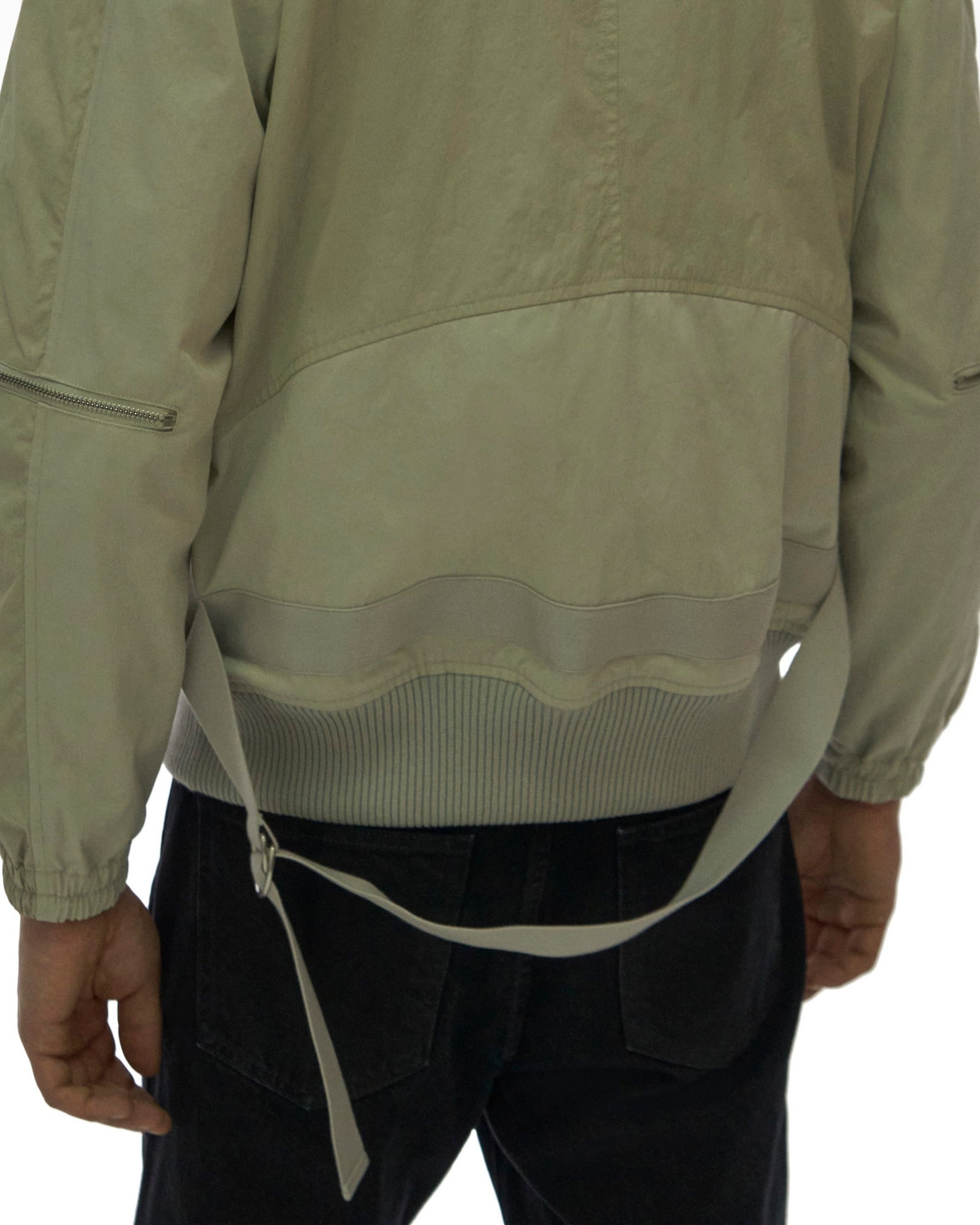 ZIP MESH BOMBER JACKET - 7