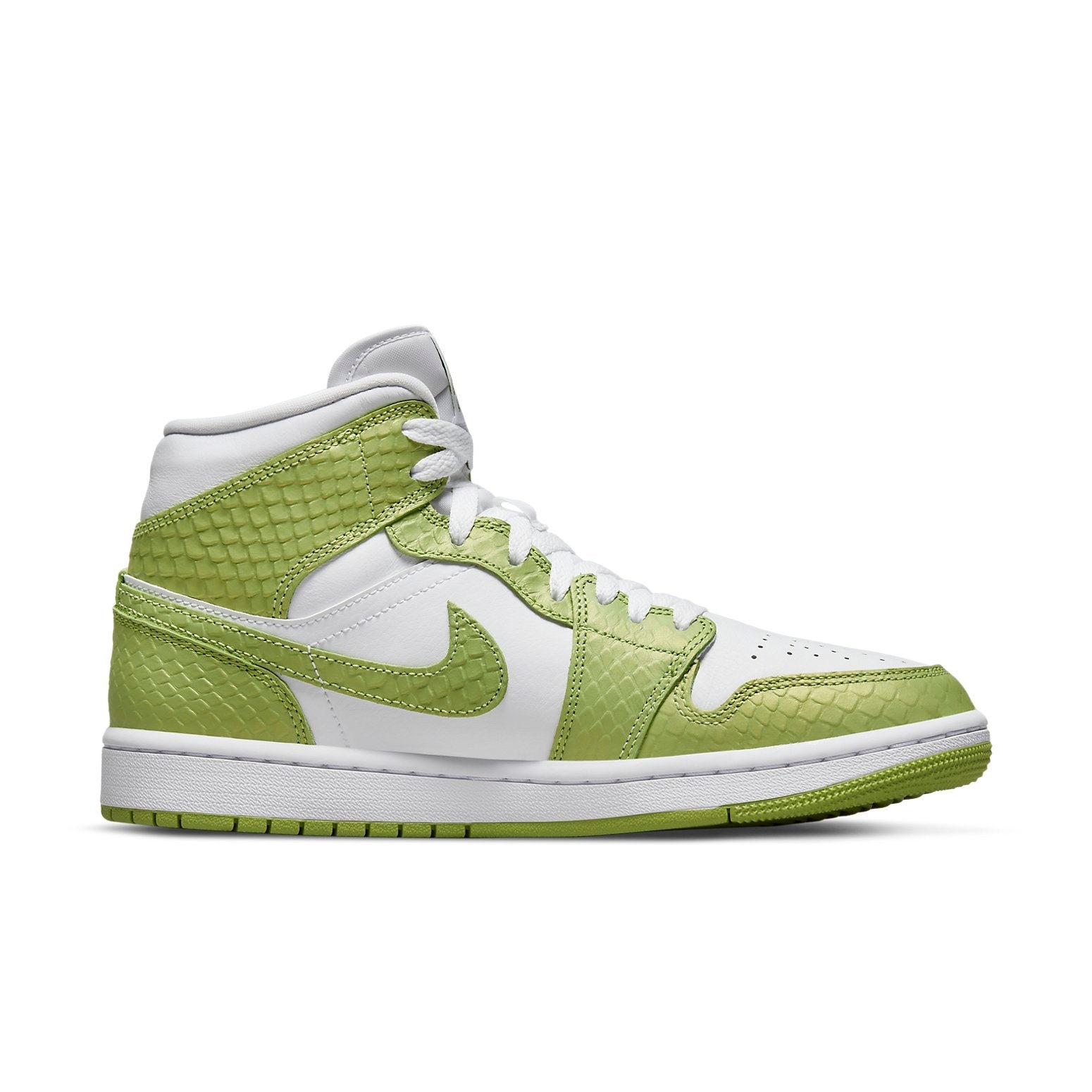 (WMNS) Air Jordan 1 Mid SE 'Green Python' DV2959-113 - 2