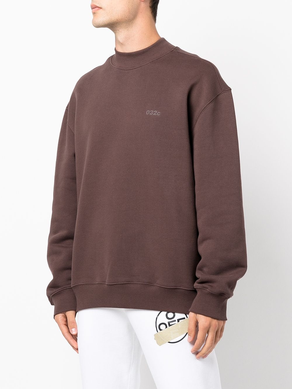 heavy crewneck sweatshirt - 3