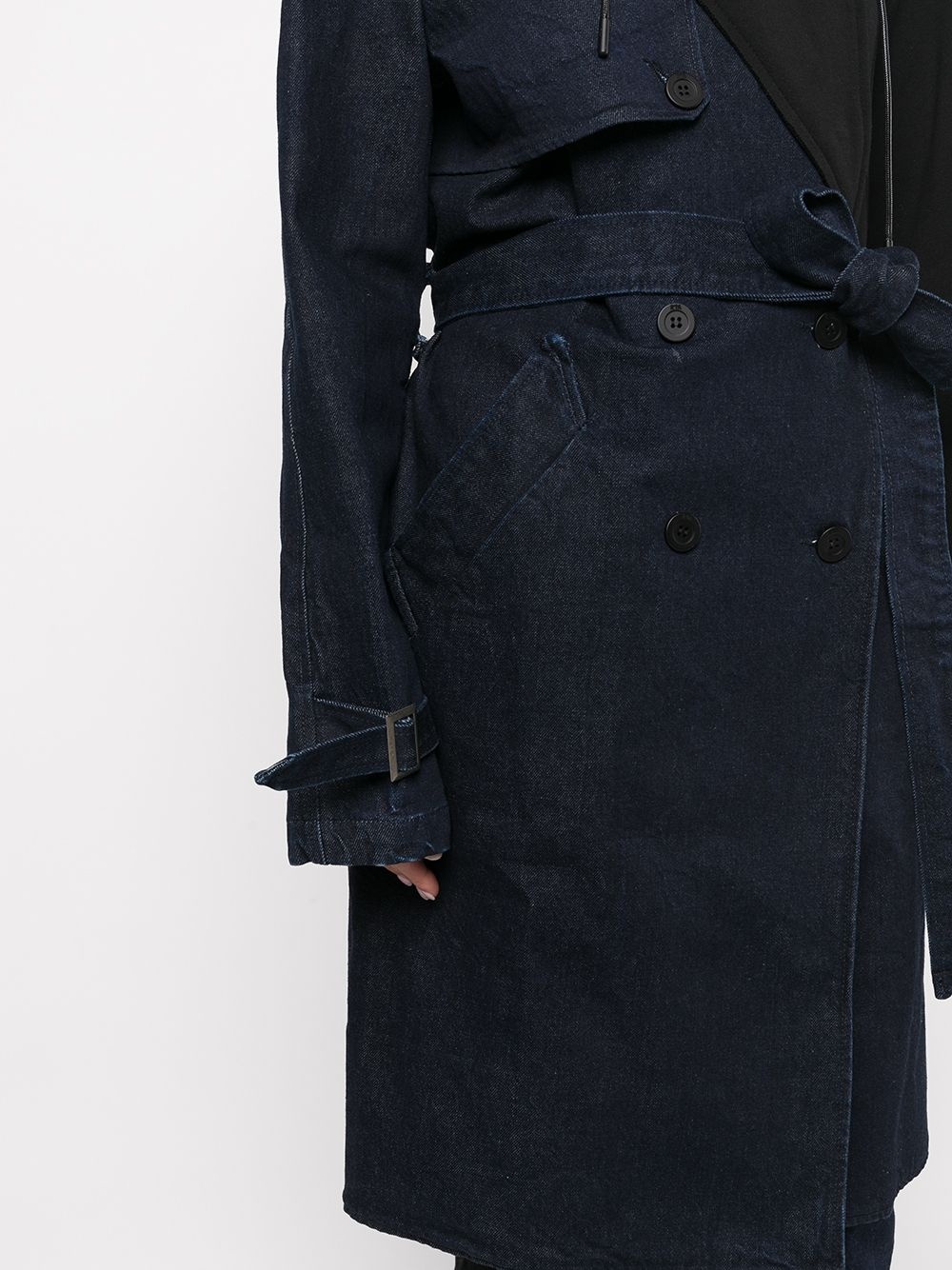 Belinda denim trench coat - 5