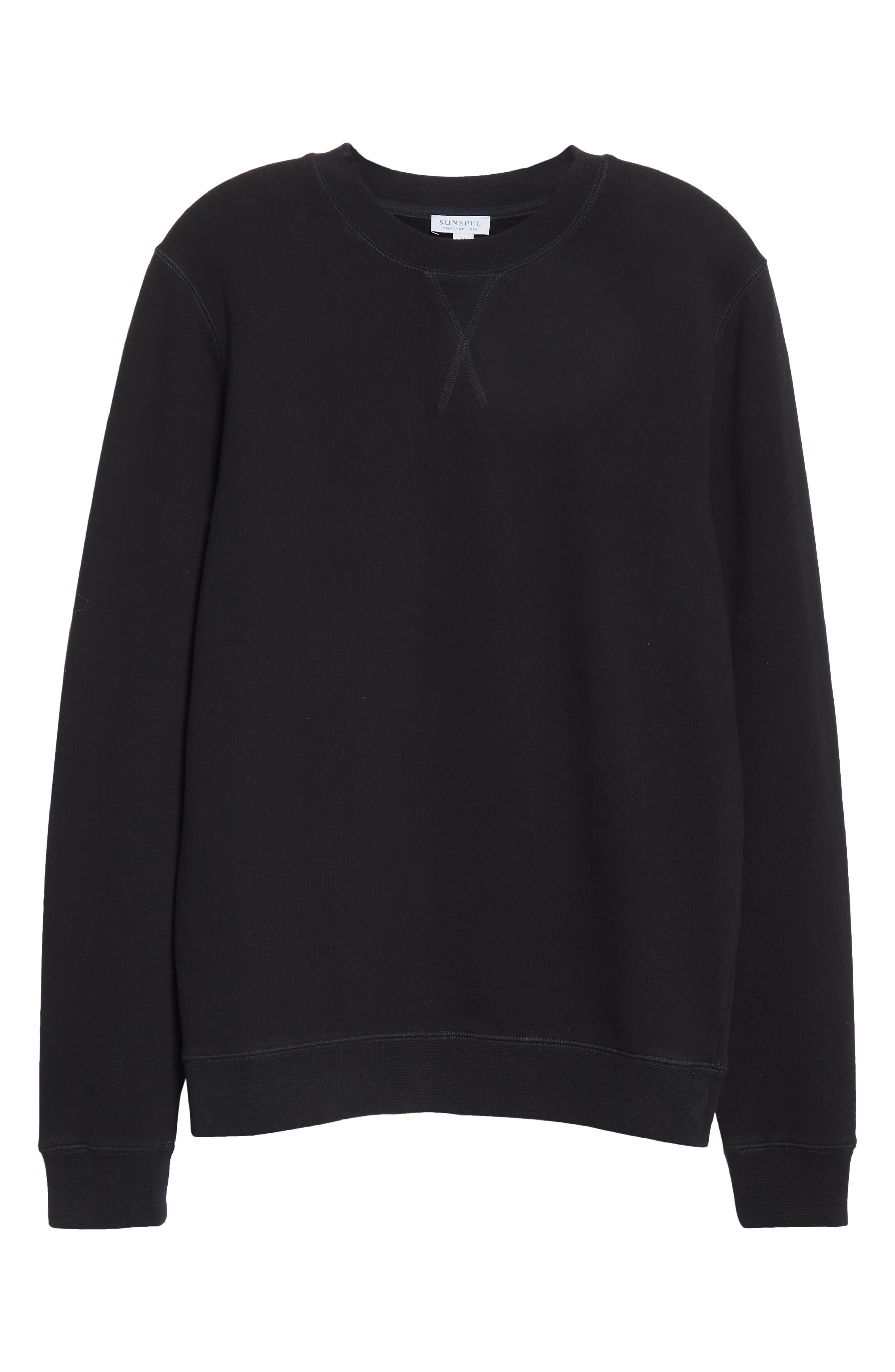 Men's Crewneck Cotton French Terry Sweatshrt - 5