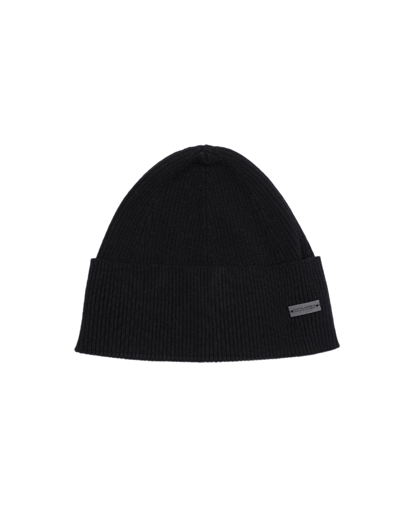 Logo Patch Beanie - 1
