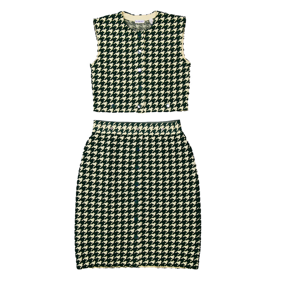 Burberry Ivy Pattern Sleeveless Casual Dress - 5