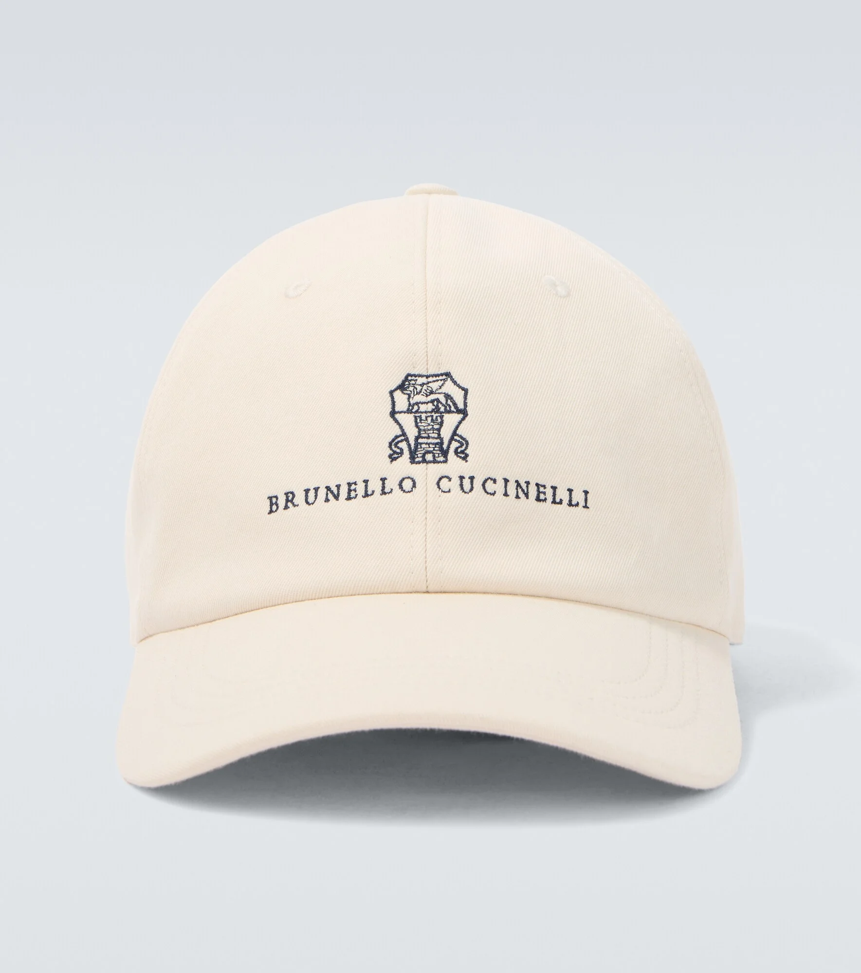 Logo canvas baseball cap - 1