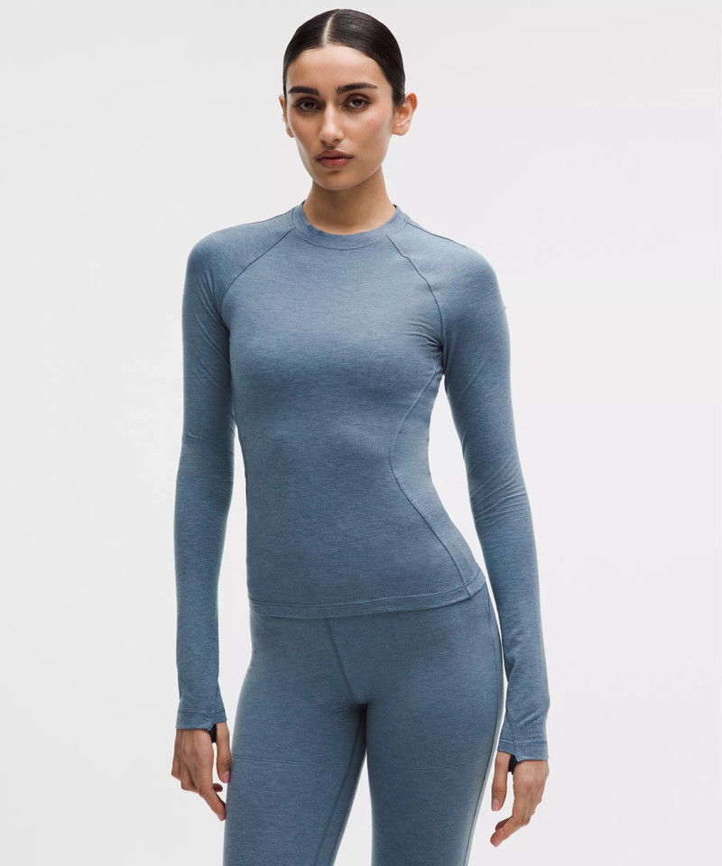 Merino Wool-Blend Crewneck Base Layer 1