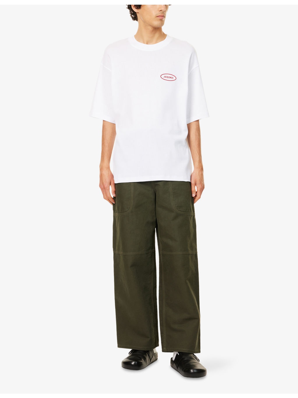 Stazione Brand-Patch Cotton-Jersey T-Shirt - 2