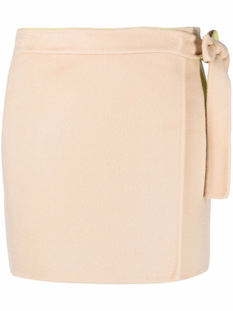 side tie fastening miniskirt 1