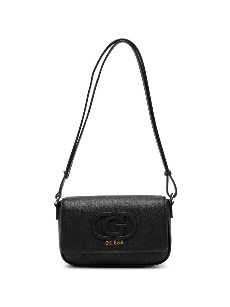 Isola embossed logo shoulder bag 1