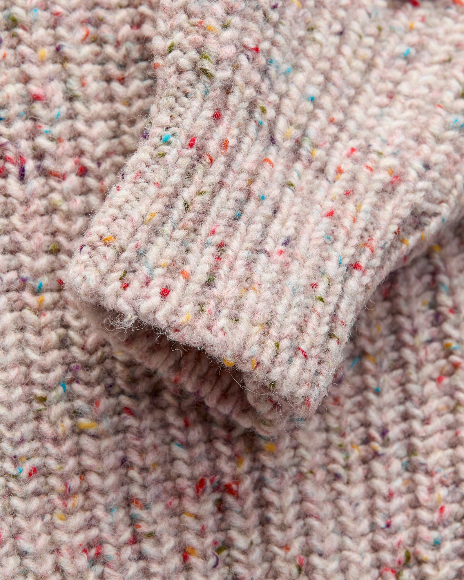 "Taste Of The Future" Wool Knit Sweater in Intergalactic - 6