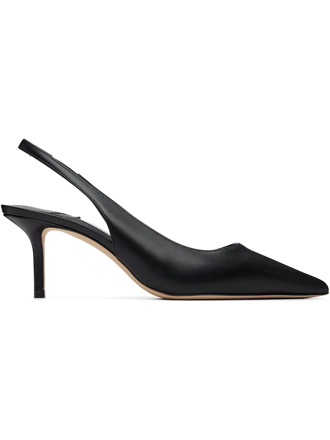 Black Love Sling Back 65 Heels - 1