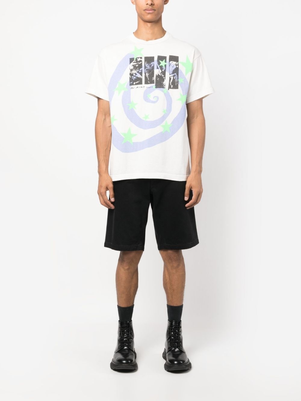 graphic-print cotton T-shirt - 2