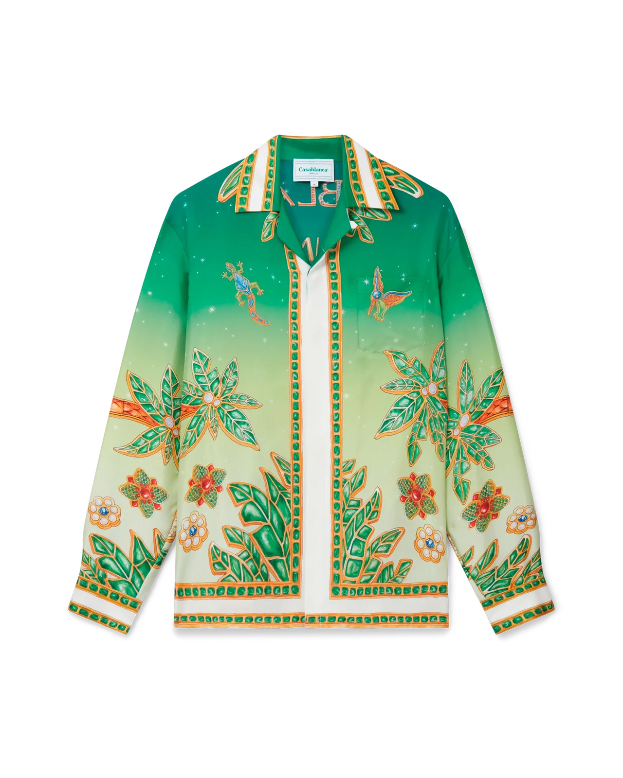 Joyaux D'Afrique Silk Shirt - 6