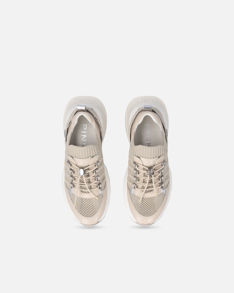 KNITTED SNEAKERS WITH LACES AND CORD LOCK 9