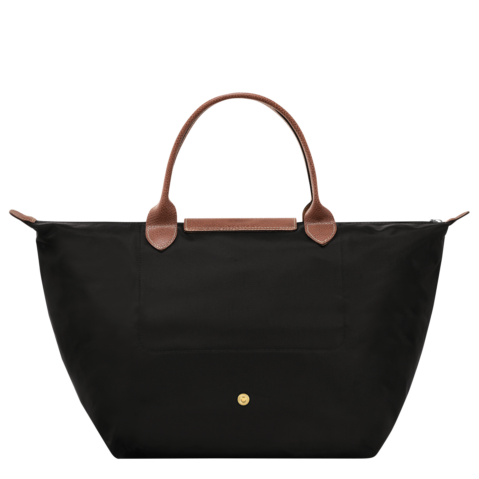 Le Pliage Original M Handbag Black - Recycled canvas - 4
