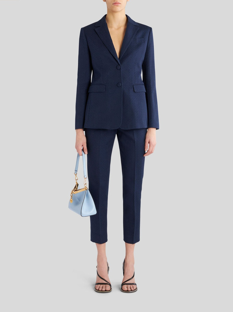 Etro COTTON JACKET WITH STRIPED LINING outlook