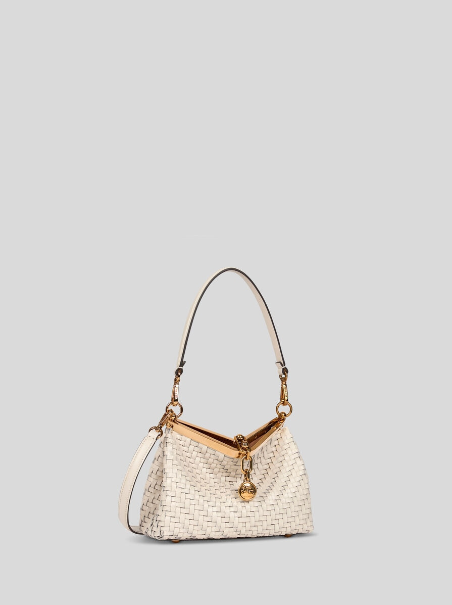 SMALL WOVEN VELA BAG - 5