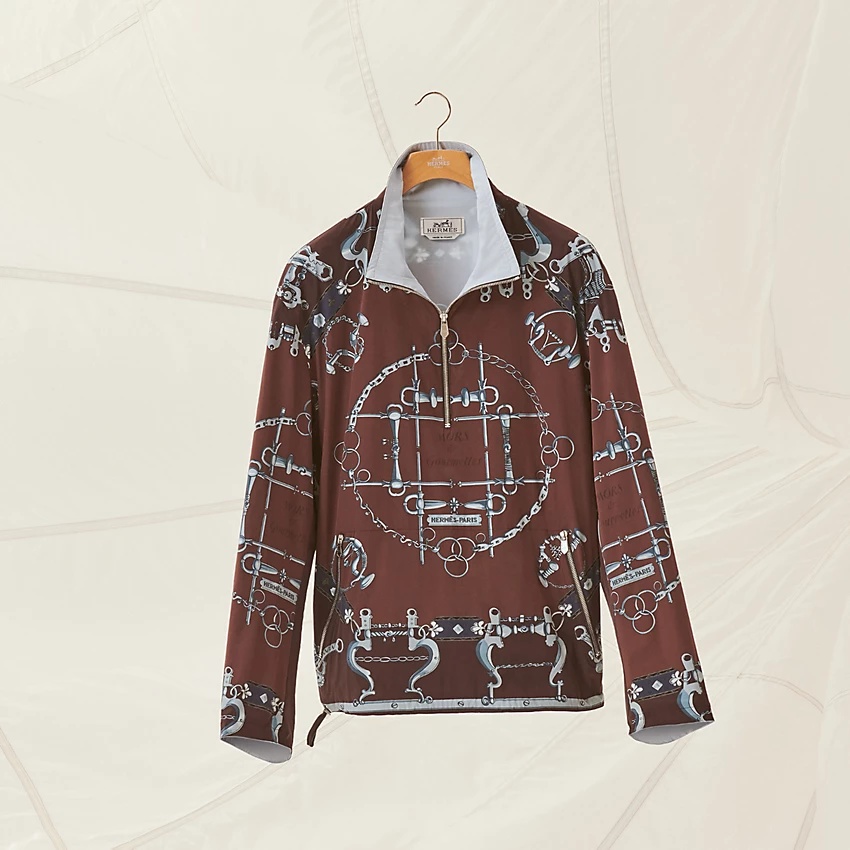 "Mors et Gourmettes" sweater with high collar - 5