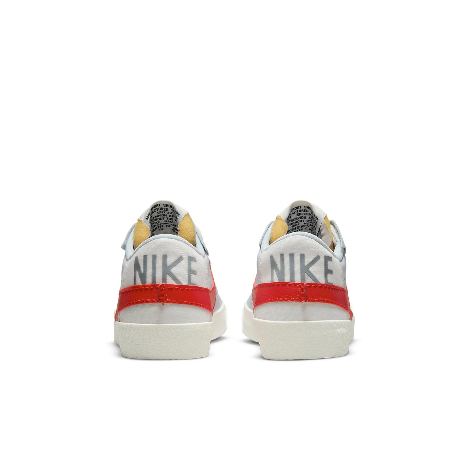 Nike Blazer Low '77 Jumbo 'White University Red' DQ8769-100 - 5