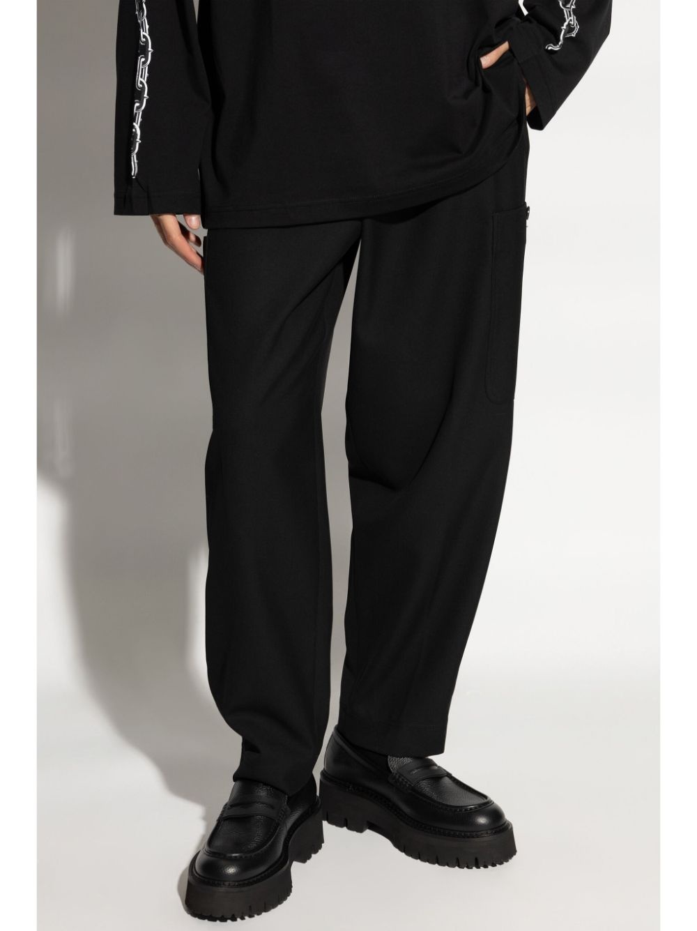 tapered-leg trousers - 3