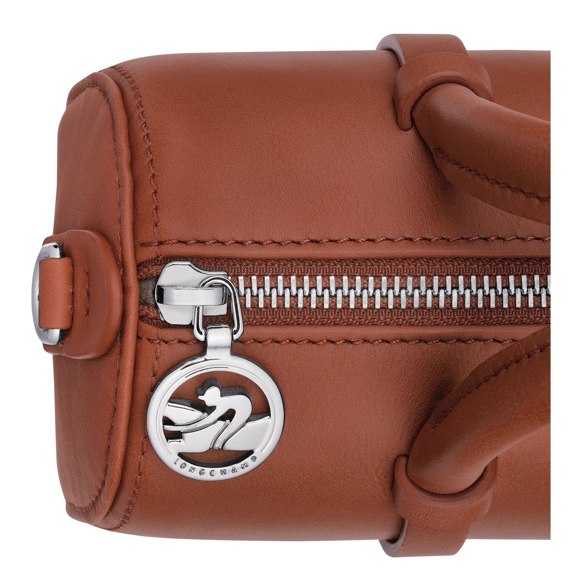 Daylong S Handbag Cognac - Leather - 6