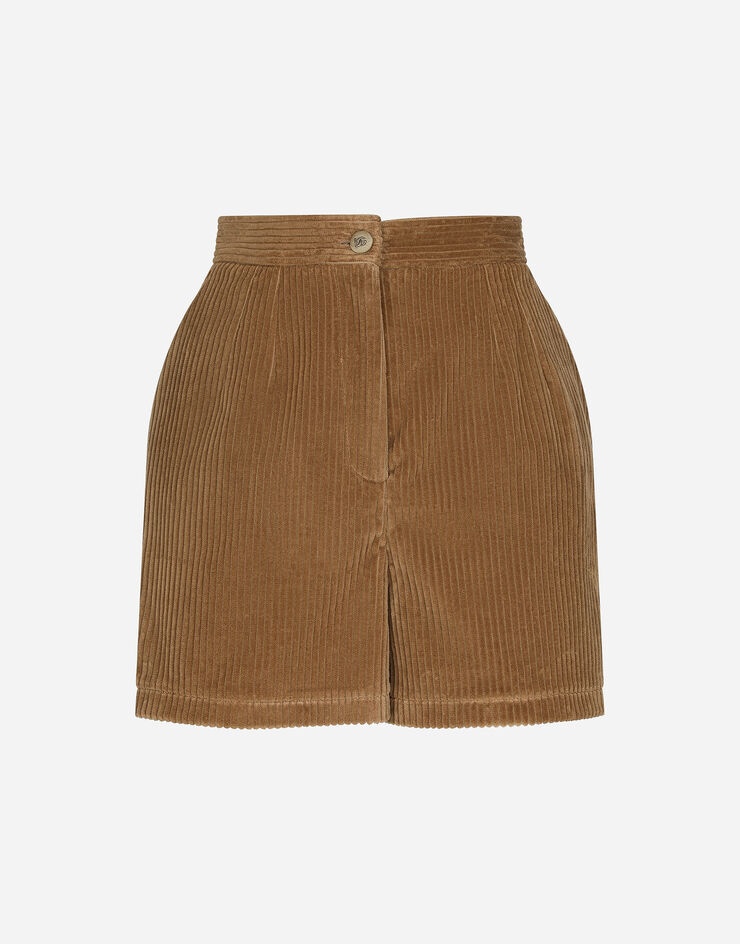 Corduroy shorts - 1