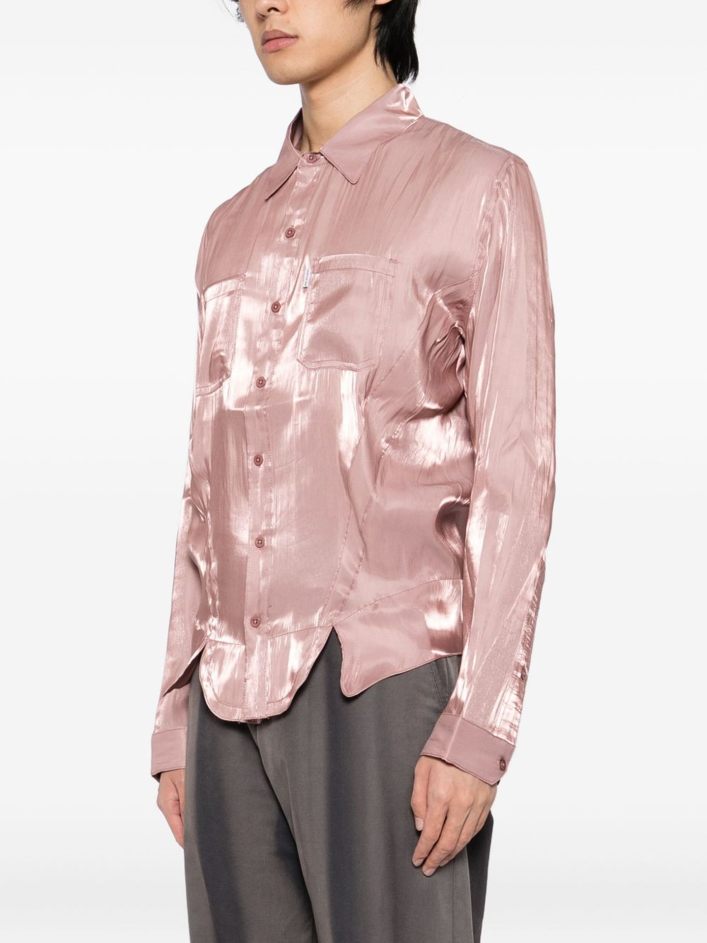 corset-style shirt - 3