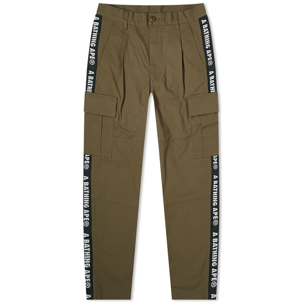 A Bathing Ape Side Tape Stretch 6 Pocket Pant - 1