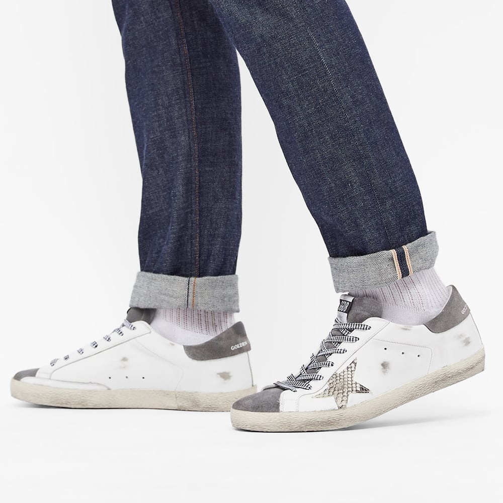 Golden Goose Super-Star Leather Sneaker - 6