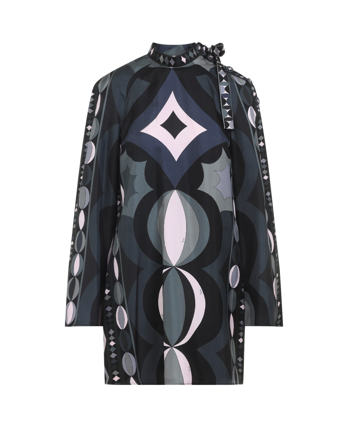 Silk Mini Dress - 2
