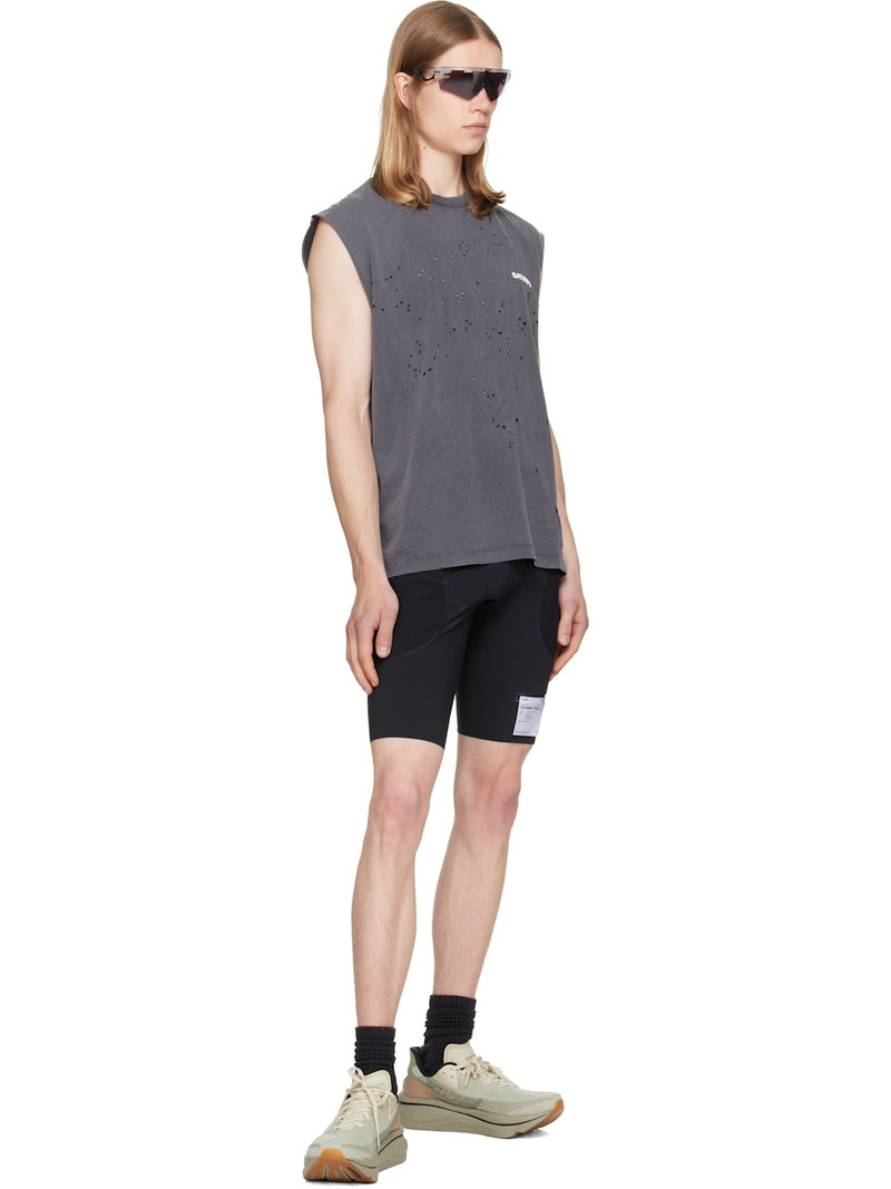 SATISFY Gray MothTech Muscle Tank Top outlook